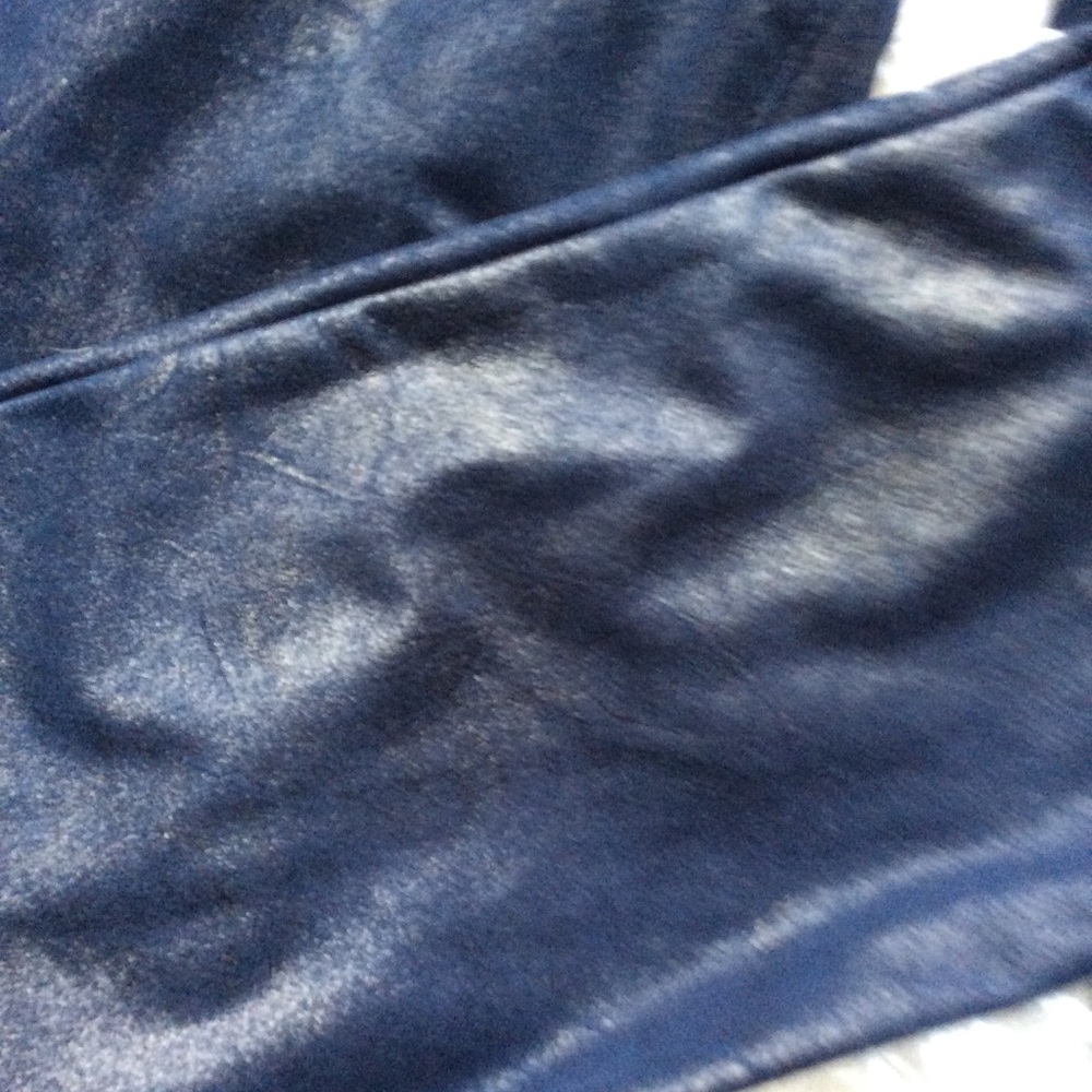 NWOT Chico’s Faux Suede Knit Pants - Picture 7 of 7